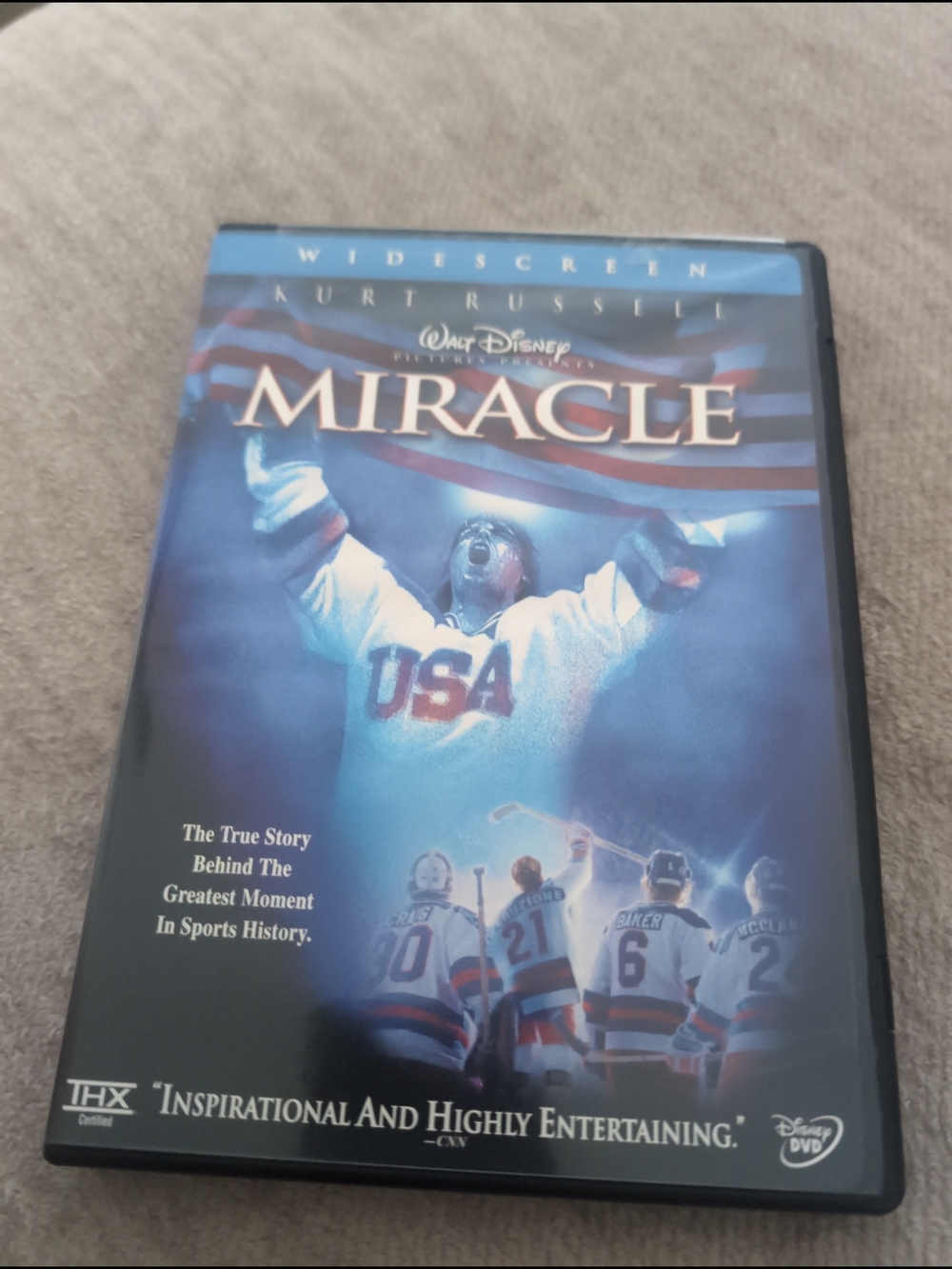 Disney Miracle (Blue, White, Red) DVD